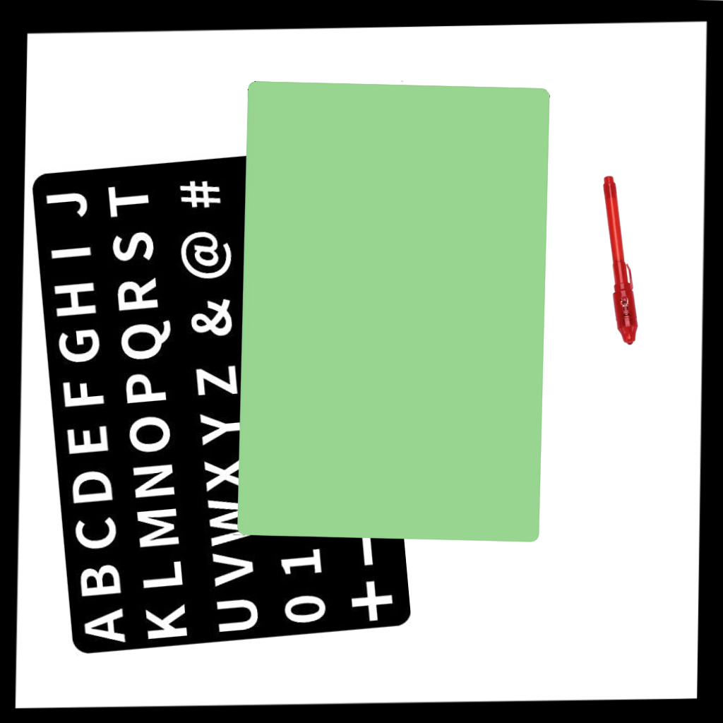 Set da disegno con luce magica - Ozerty