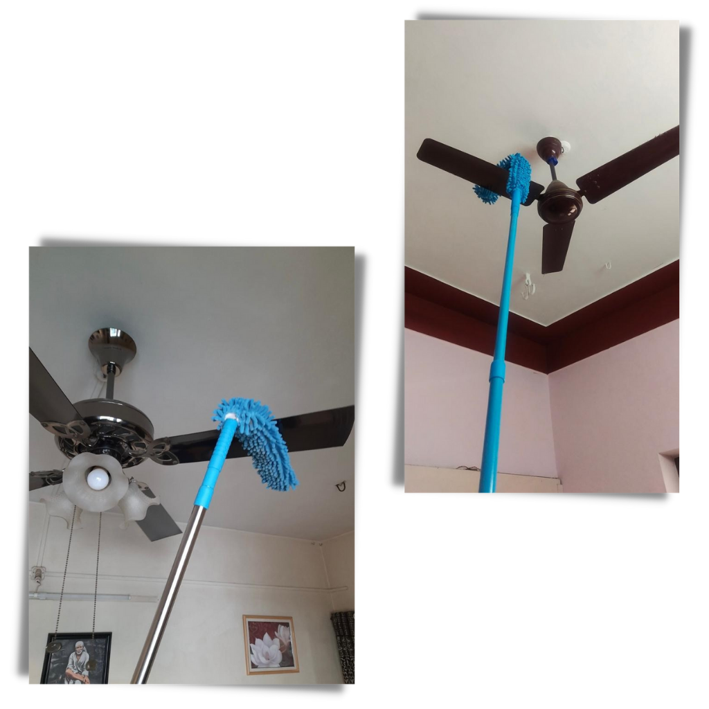 Spolverino di pulizia flessibile in microfibra - Ozerty