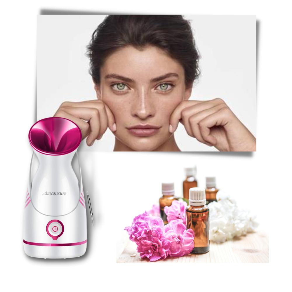 Umidificatore portatile per il viso e sauna - Ozerty