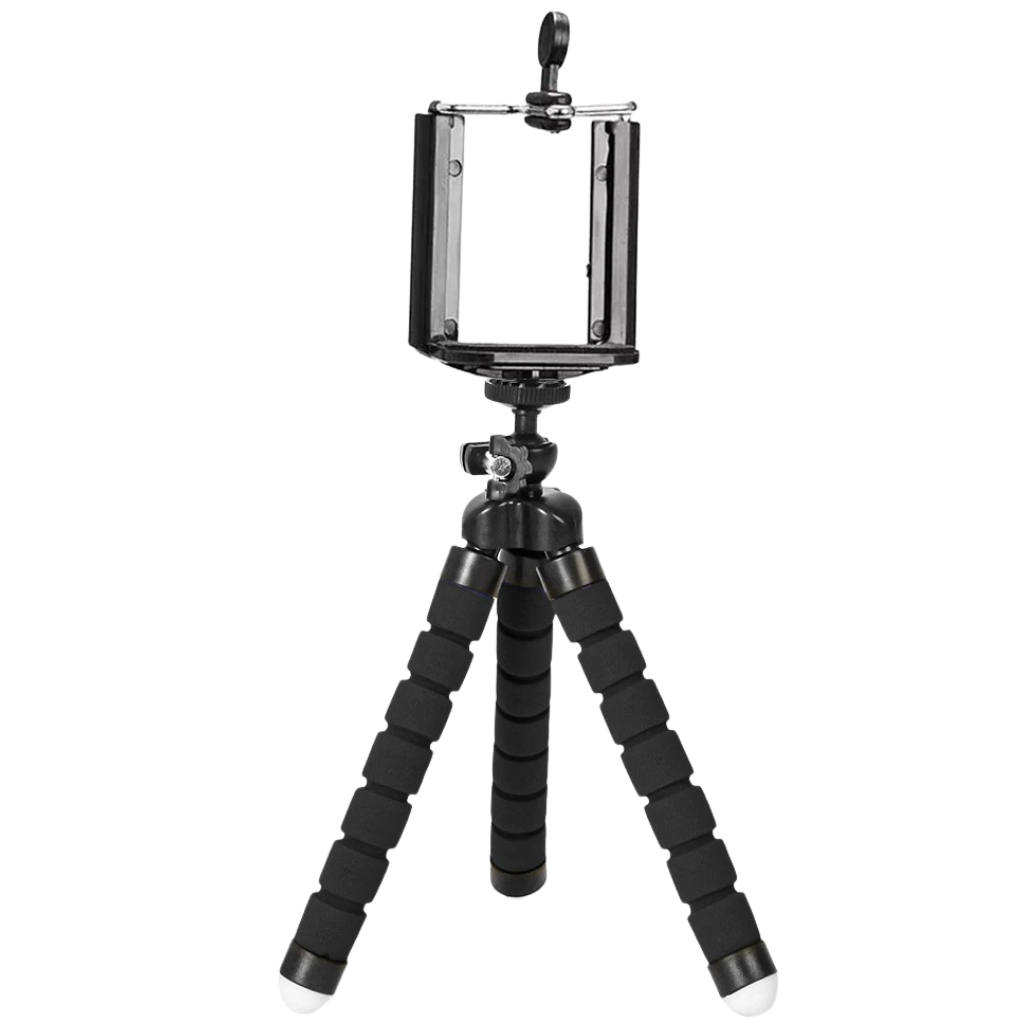 Mini flexible phone tripod set