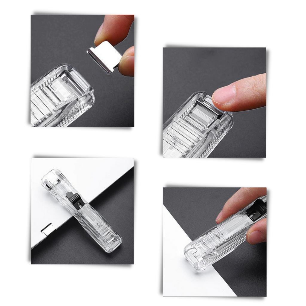 Pinza dispensatrice di graffette