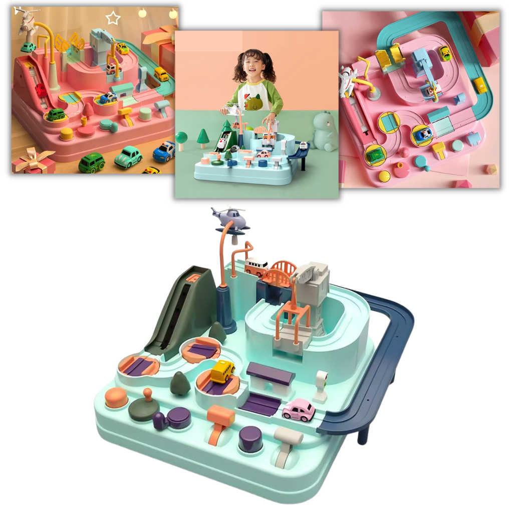 Giocattolo meccanico da pista per bambini - Ozerty