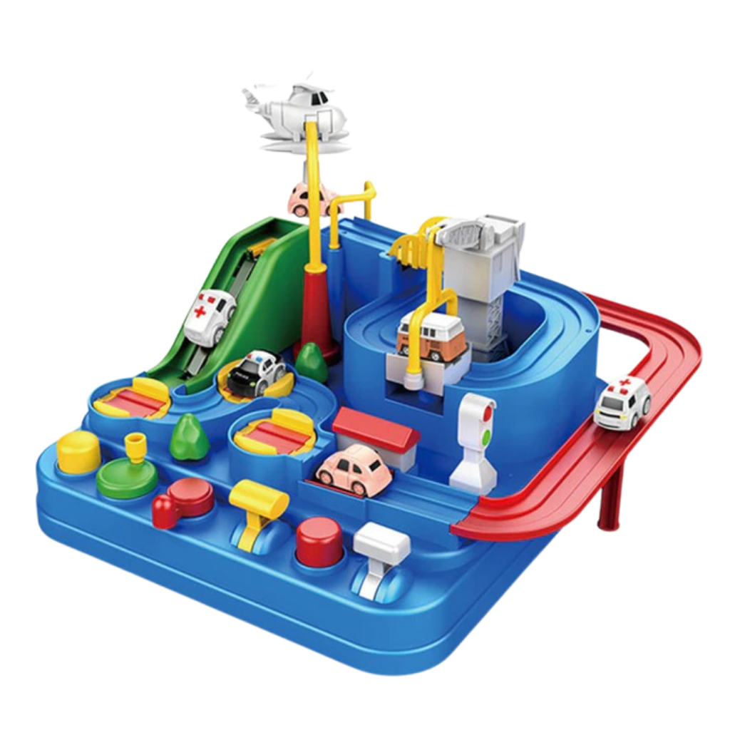 Mechanical track toy for kids