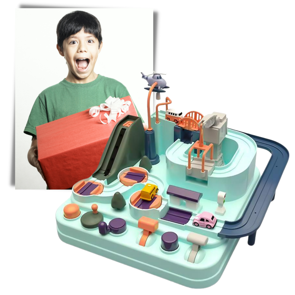 Giocattolo meccanico da pista per bambini - Ozerty