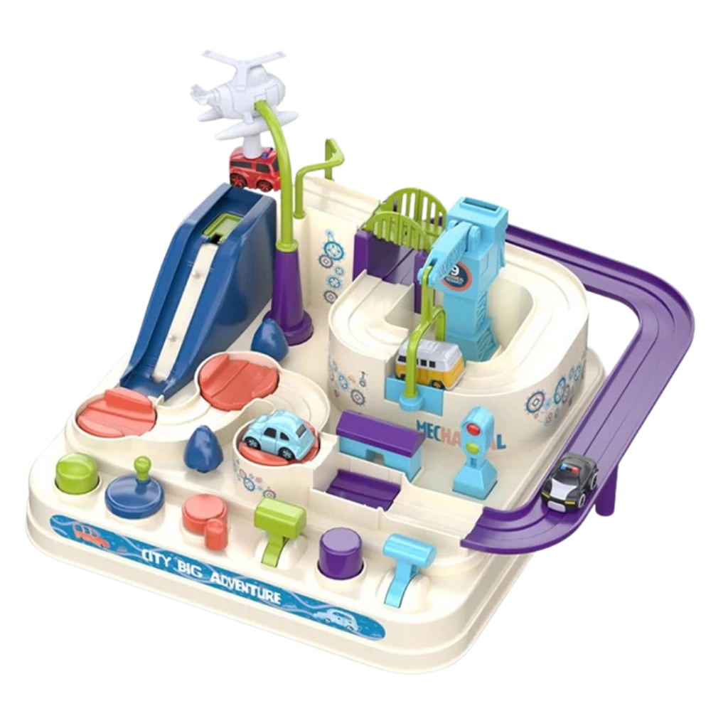 Mechanical track toy for kids