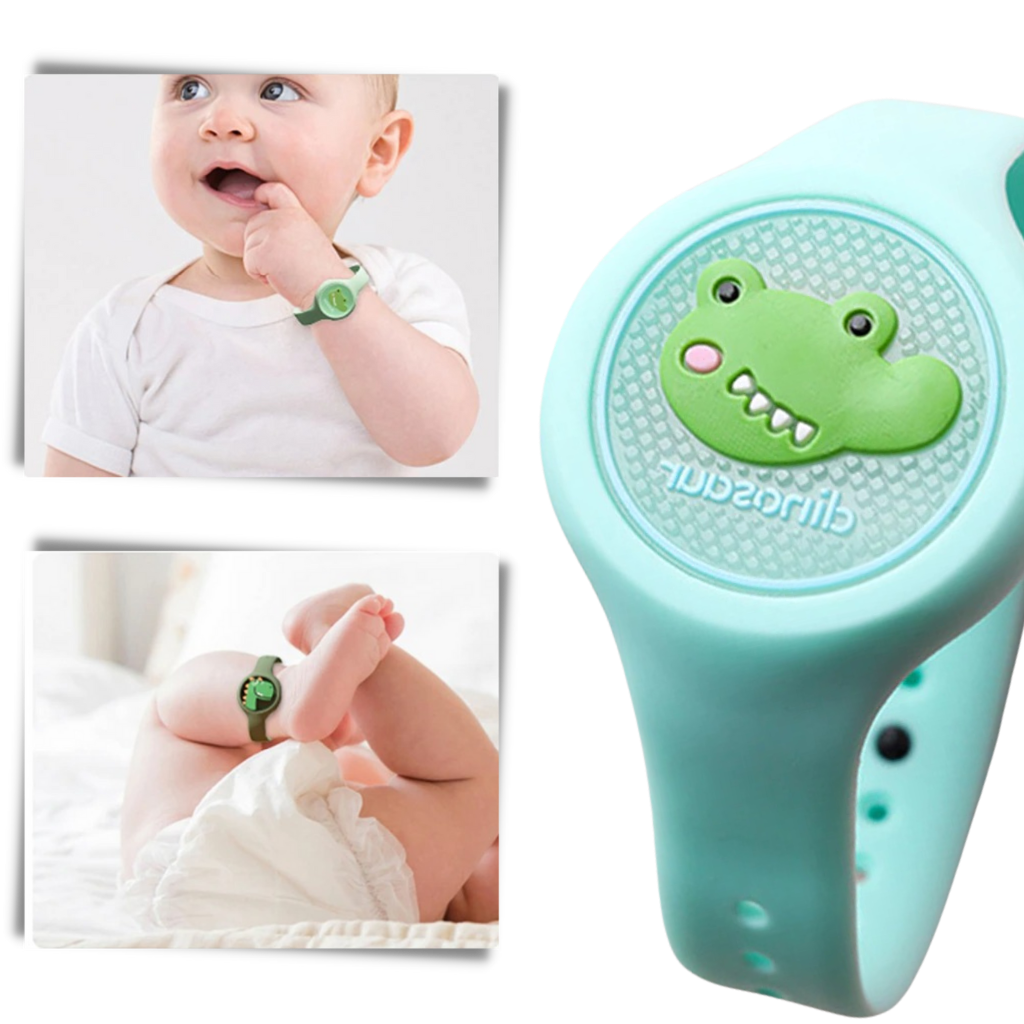 Bracciale repellente per zanzare per bambini - Ozerty