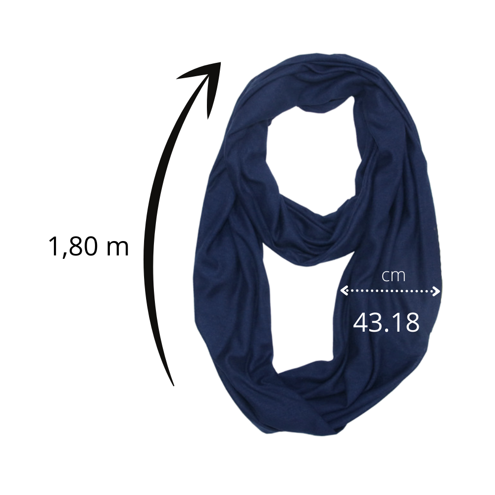 Calda sciarpa con tasca nascosta - Ozerty