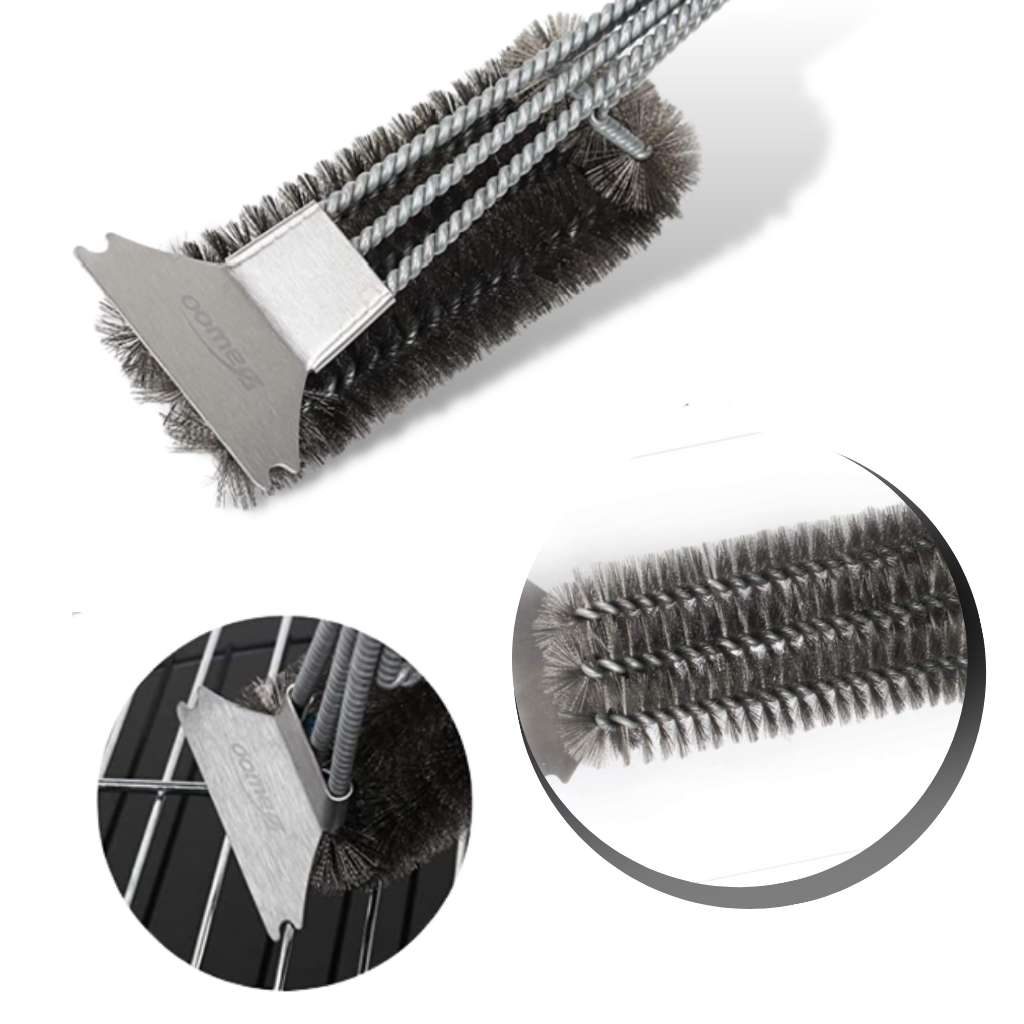 Spazzola multiuso per la pulizia del barbecue