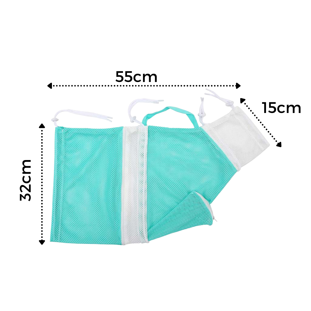 Borsa in mesh multi-funzione per la toelettatura degli animali - Ozerty
