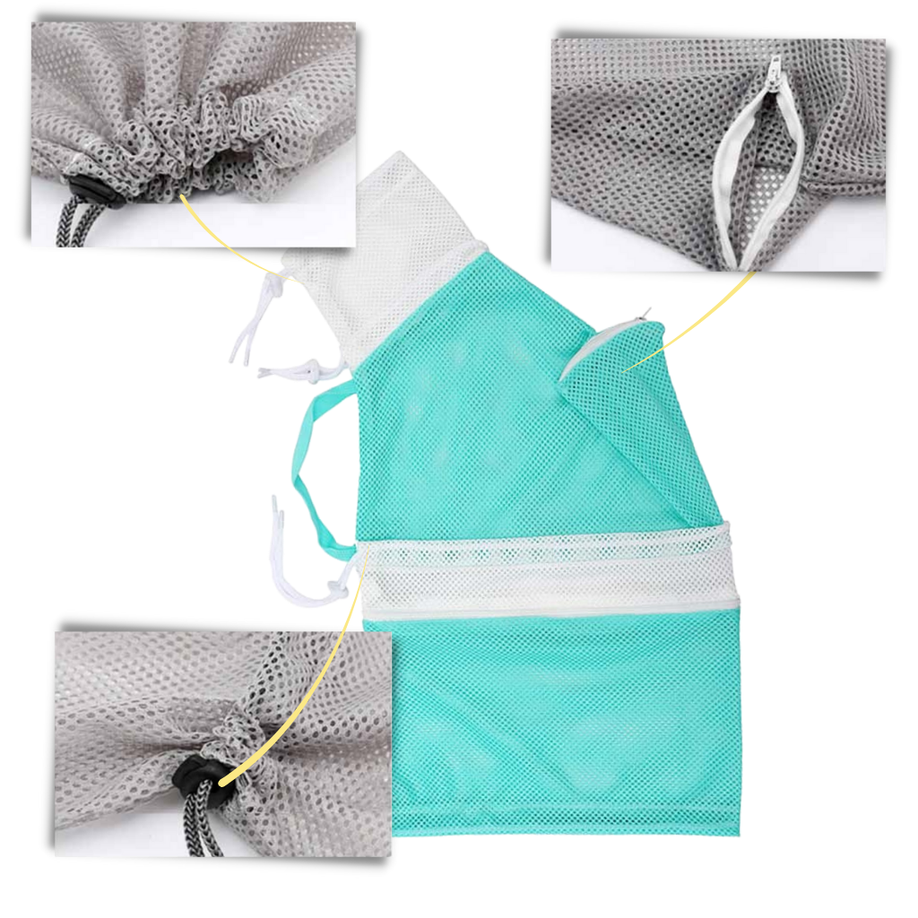 Borsa in mesh multi-funzione per la toelettatura degli animali - Ozerty