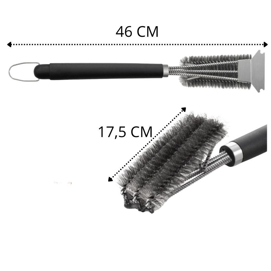 Spazzola multiuso per la pulizia del barbecue - Ozayti