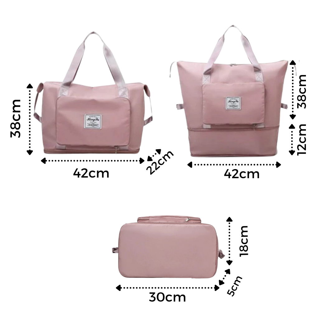 Borsa da viaggio multiuso espandibile e pieghevole - Ozerty