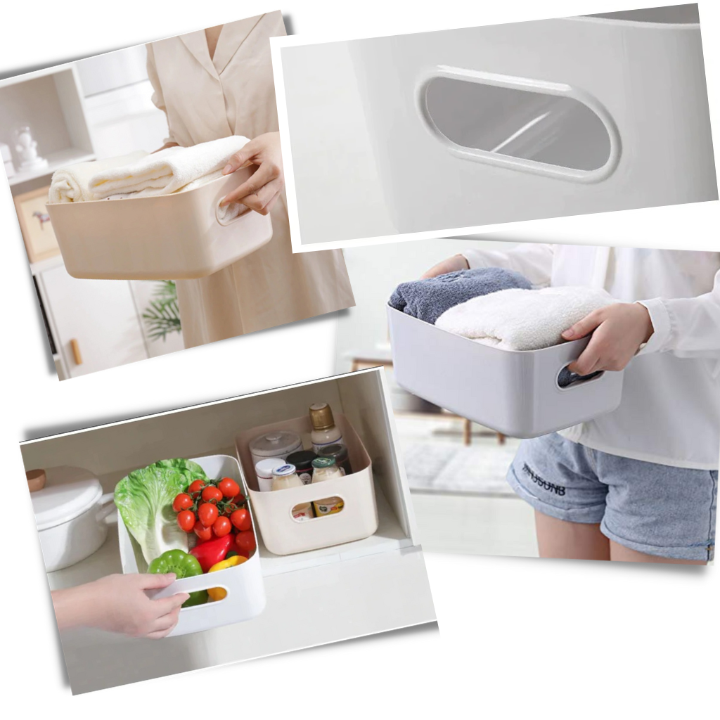 Cestino di plastica multiuso