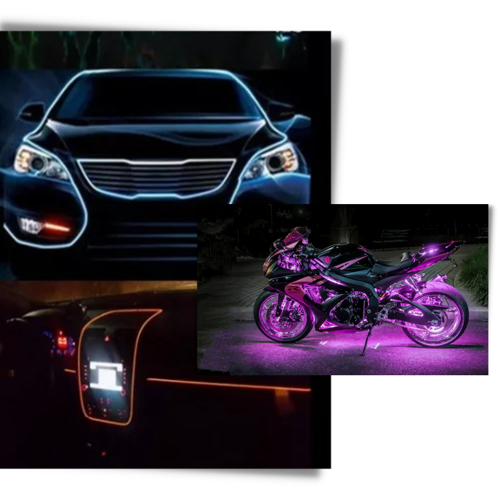 Neon led filo colorato - Ozerty