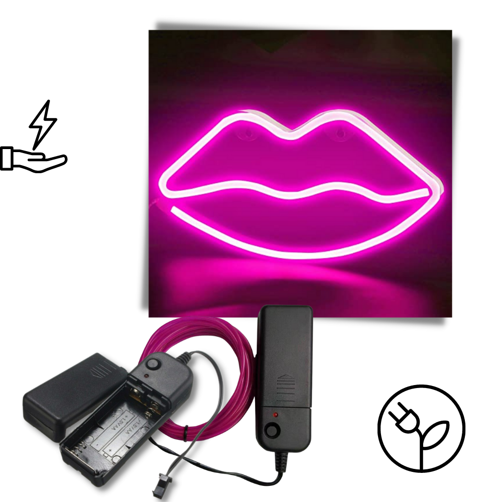 Neon led filo colorato