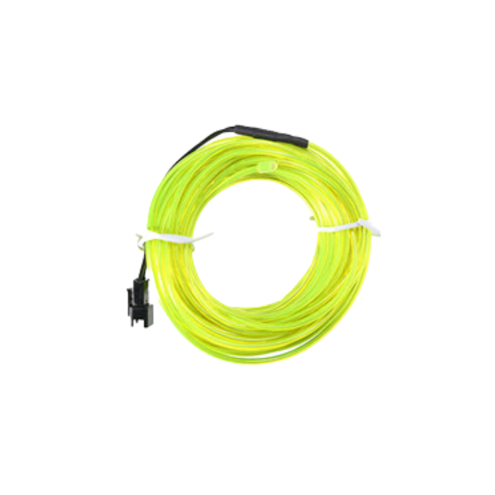 Colored wire led neon