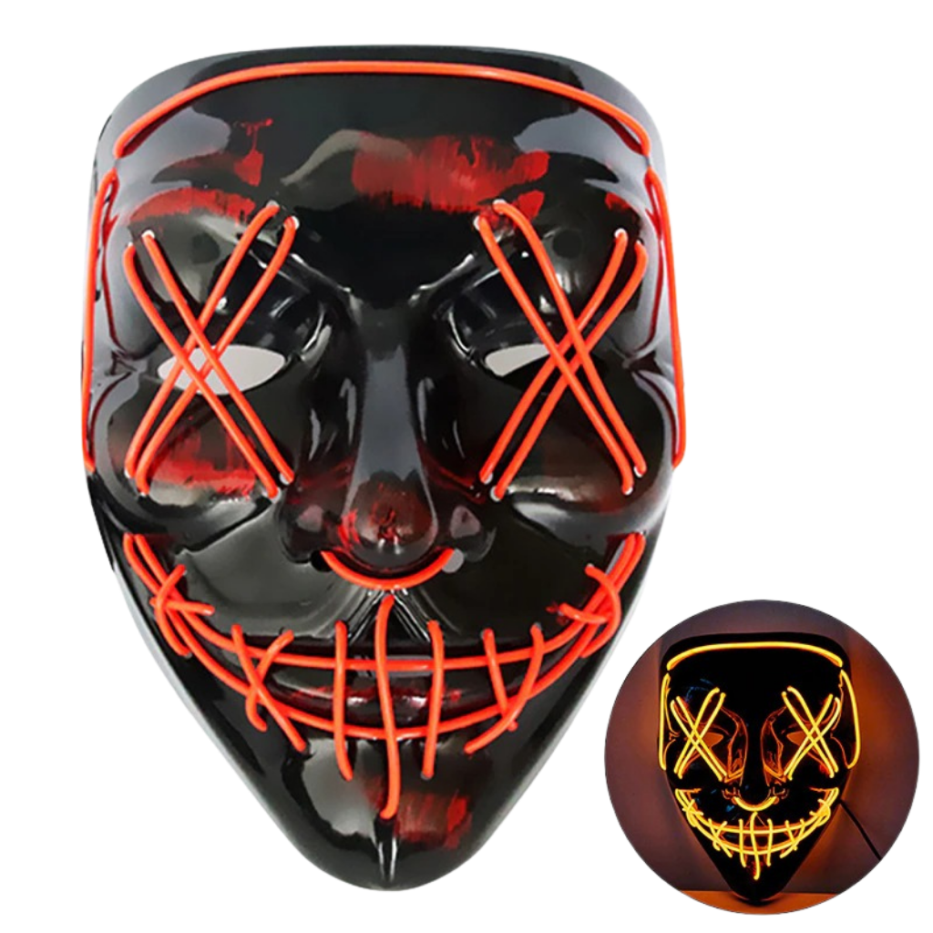 Maschera LED al neon - Ozerty