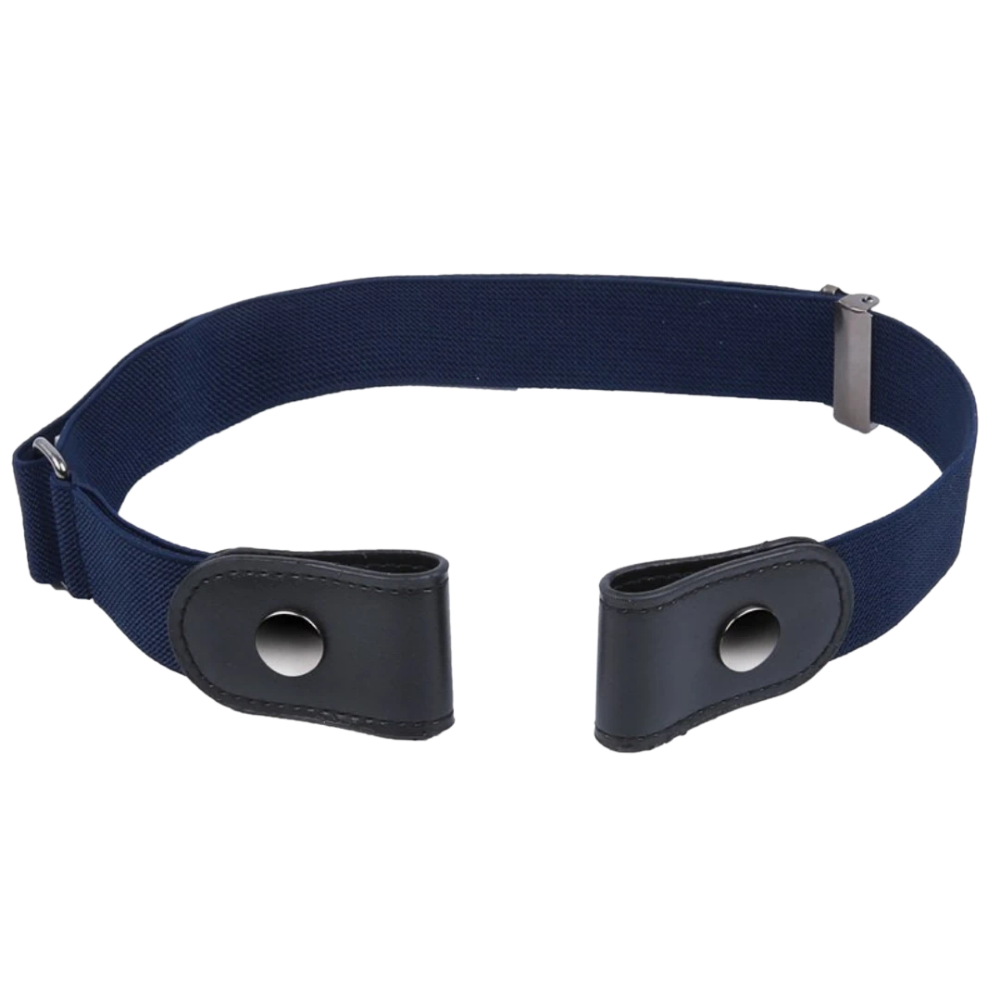 Elastic belt without buckle