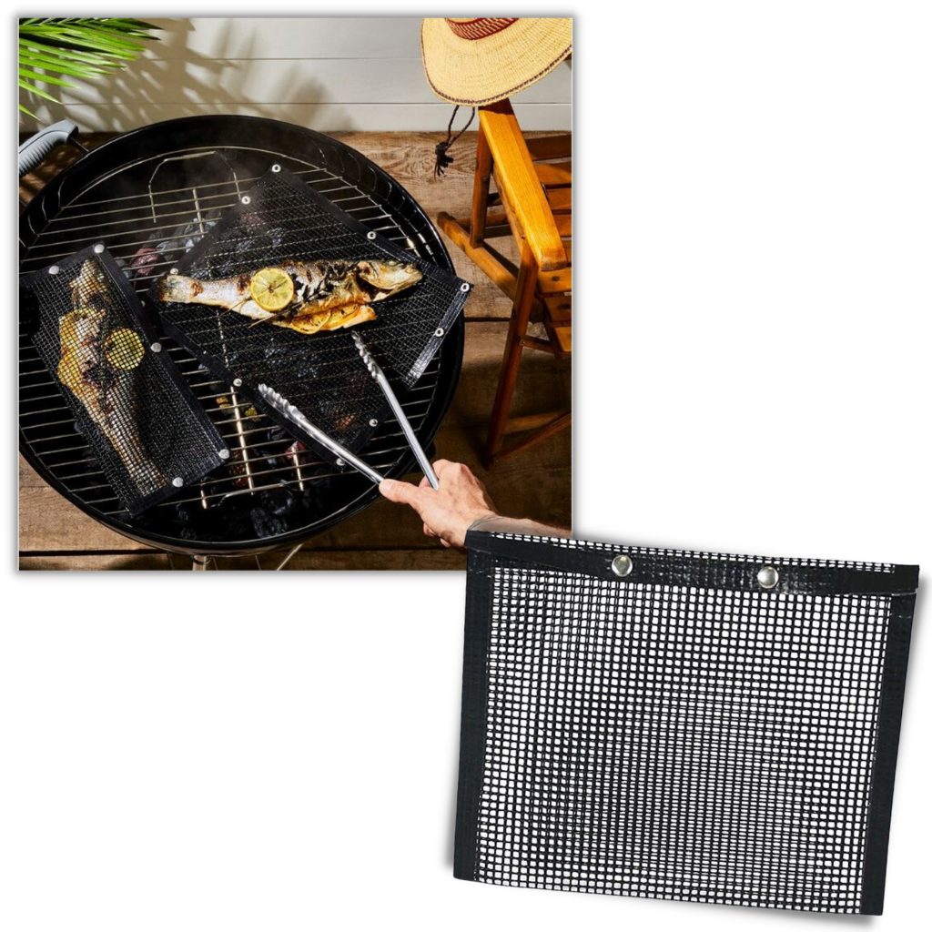 Sacchetto antiaderente per il barbecue