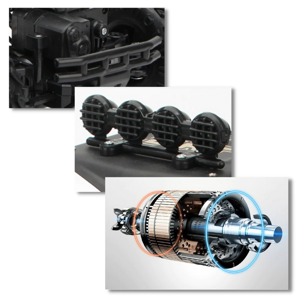 Auto fuoristrada 4WD telecomandata - Ozerty