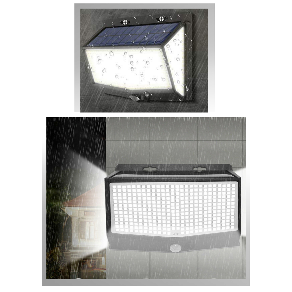 Luce solare esterna a 468 LED - Ozerty