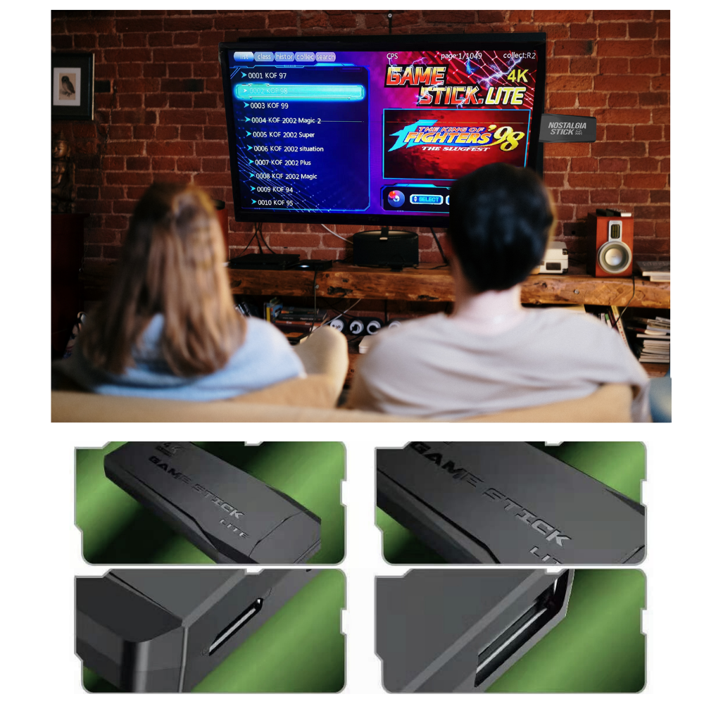 Console e chiavetta per videogiochi retrò - Ozerty