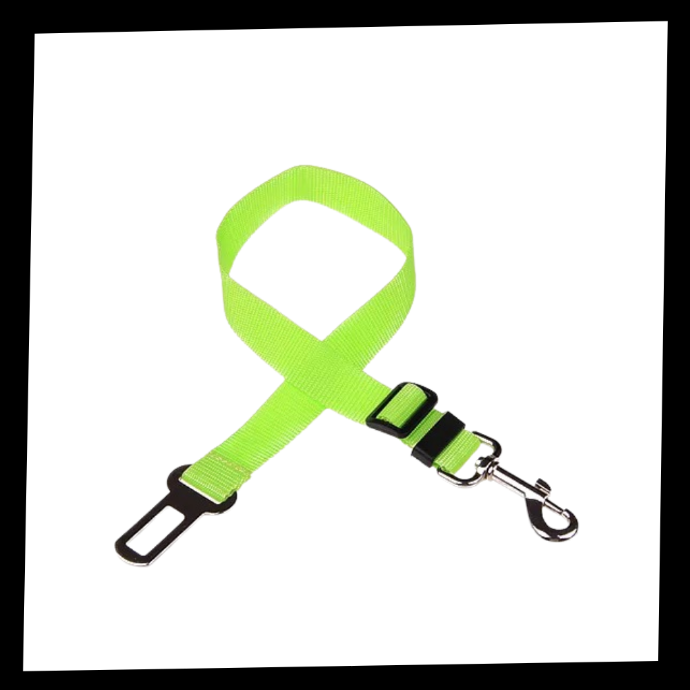 Cintura di sicurezza regolabile e durevole per cani per auto - Ozerty