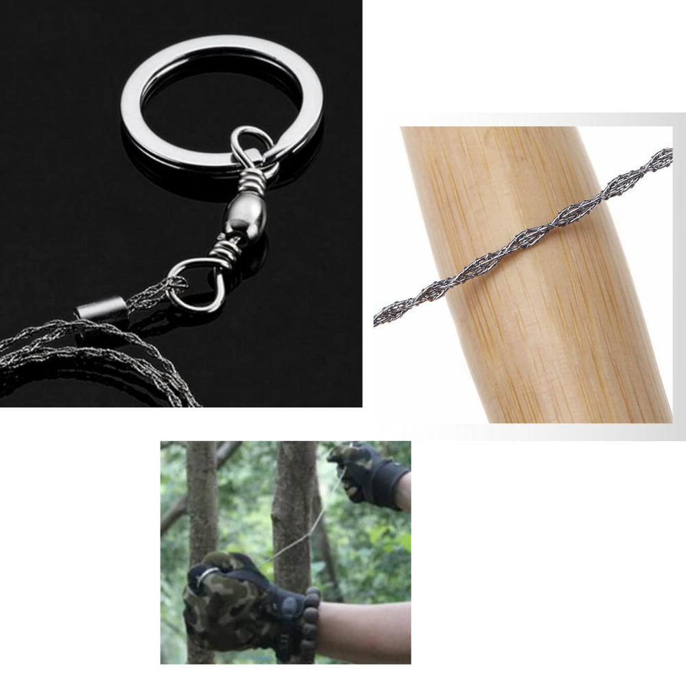 Sega a filo d'acciaio portatile - Ozerty