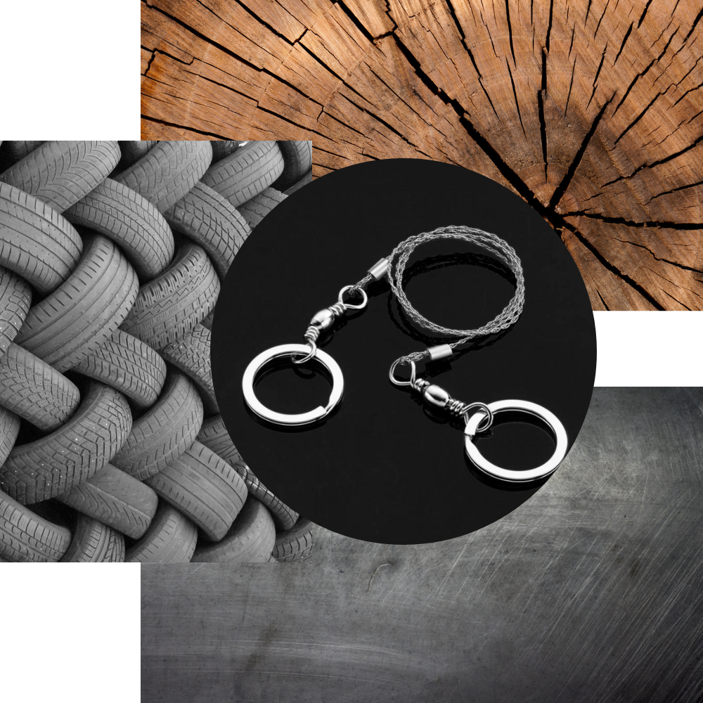 Sega a filo d'acciaio portatile - Ozerty