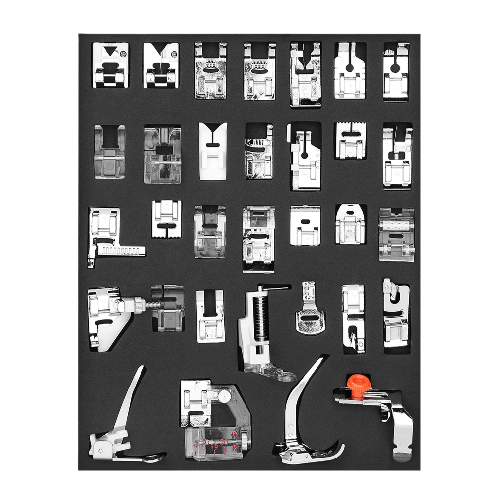 Confezione di piedini per cucire 32/42 pezzi - Ozerty