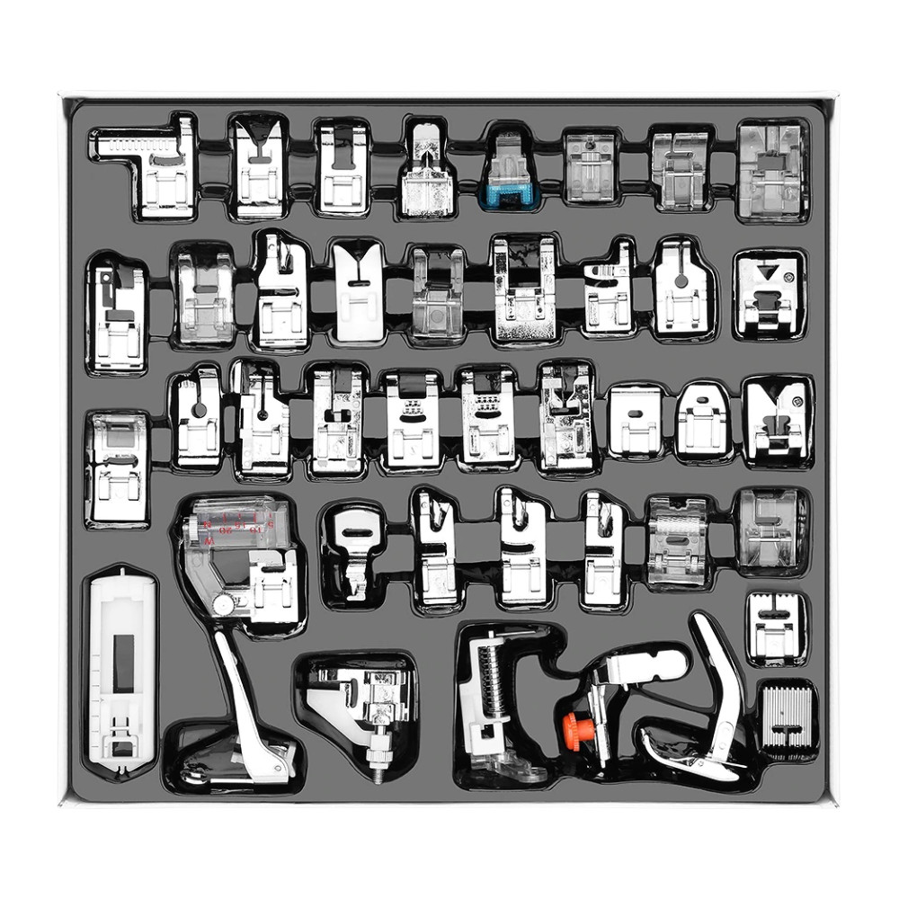 Confezione di piedini per cucire 32/42 pezzi - Ozerty