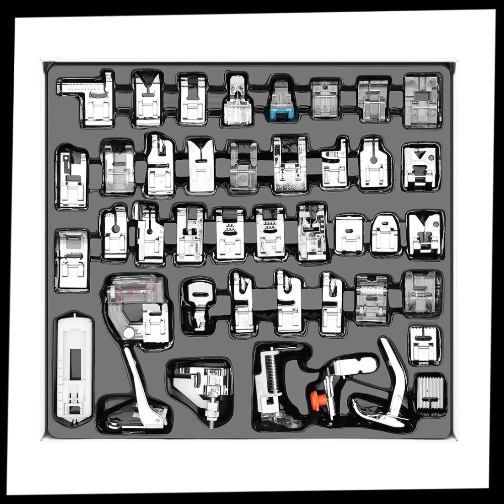 Confezione di piedini per cucire 32/42 pezzi - Ozerty