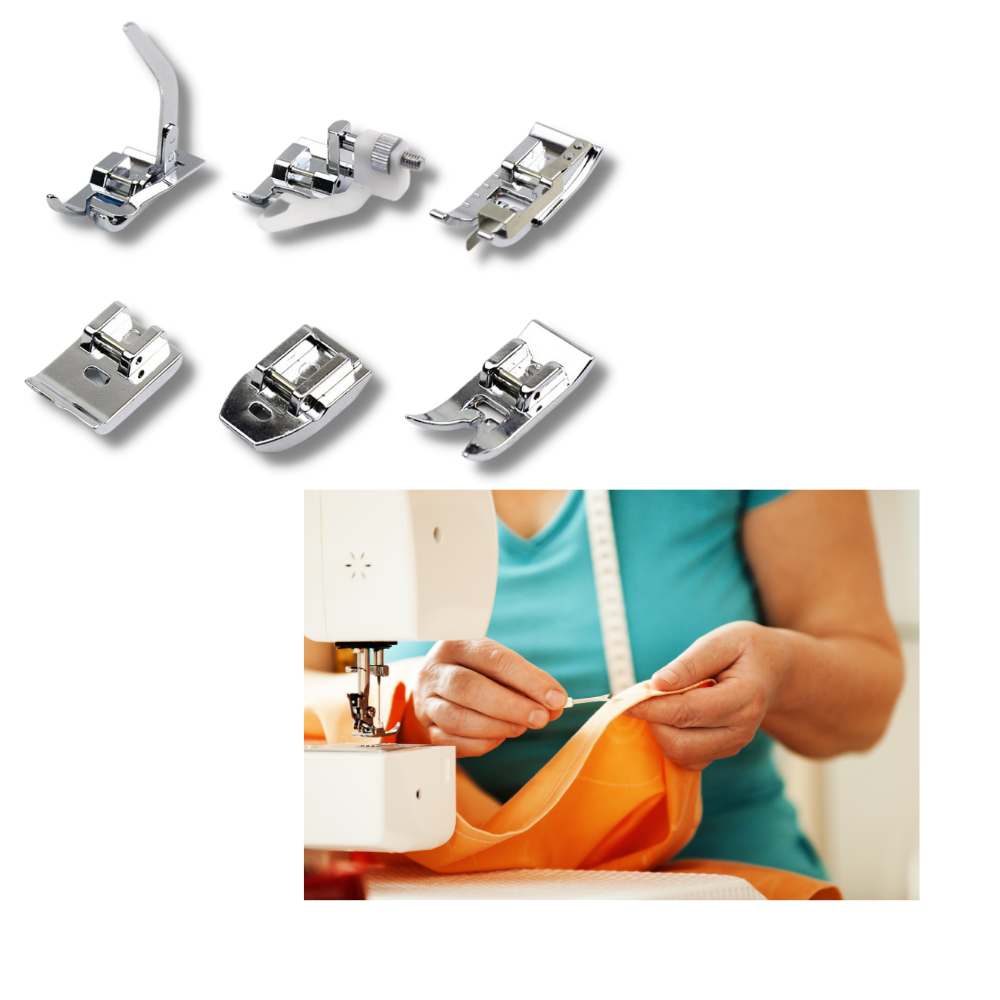 Confezione di piedini per cucire 32/42 pezzi - Ozerty