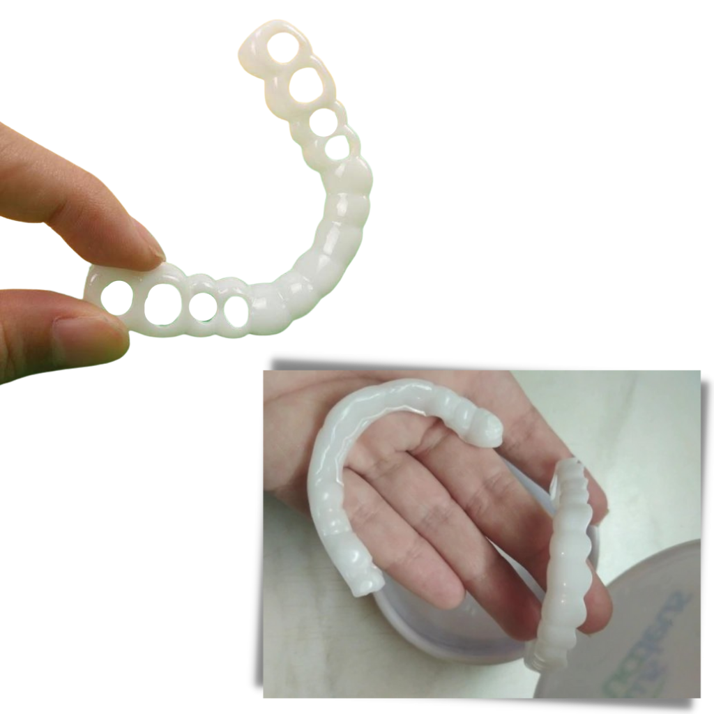 Copertura dentale del sorriso perfetto - faccette confortevoli - Ozerty