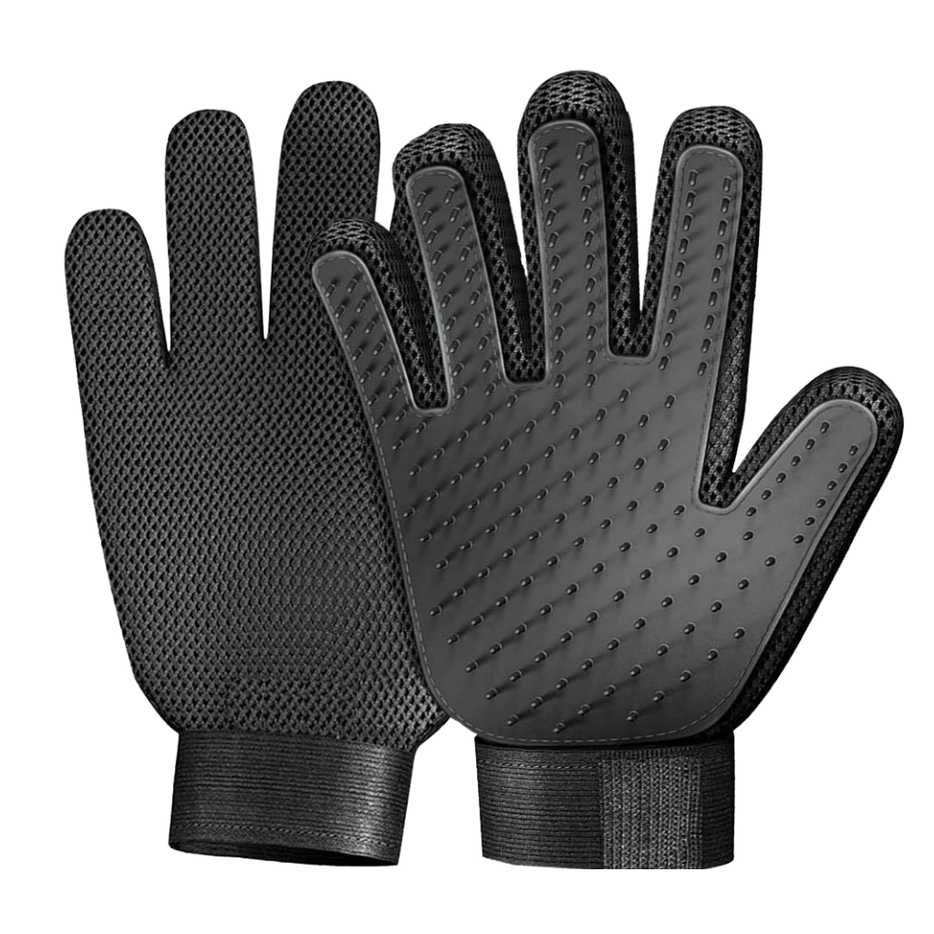 Pet grooming gloves (pair)