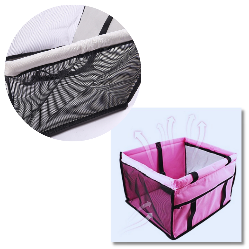 Trasportino per cani da compagnia sedile regolabile - Ozerty