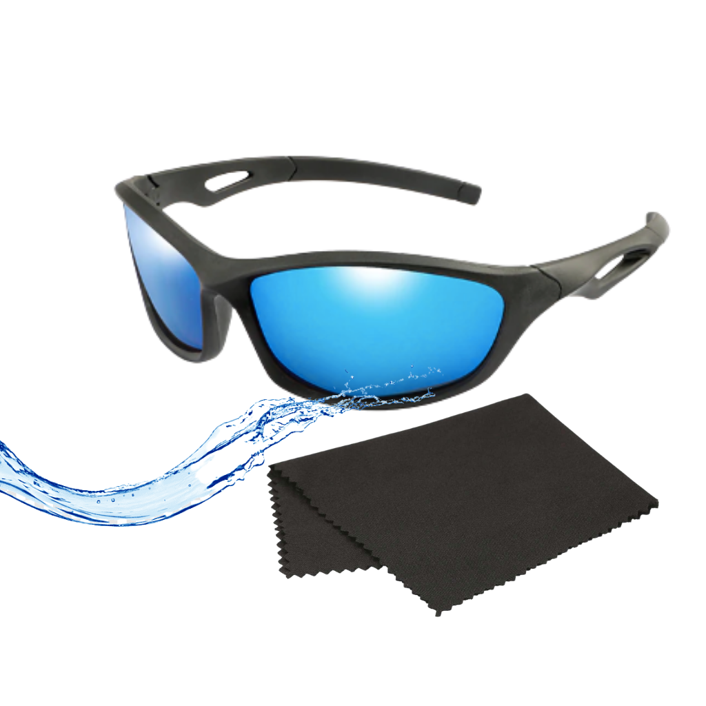 Occhiali da sole sportivi polarizzati per bambini con cinturino - Ozerty