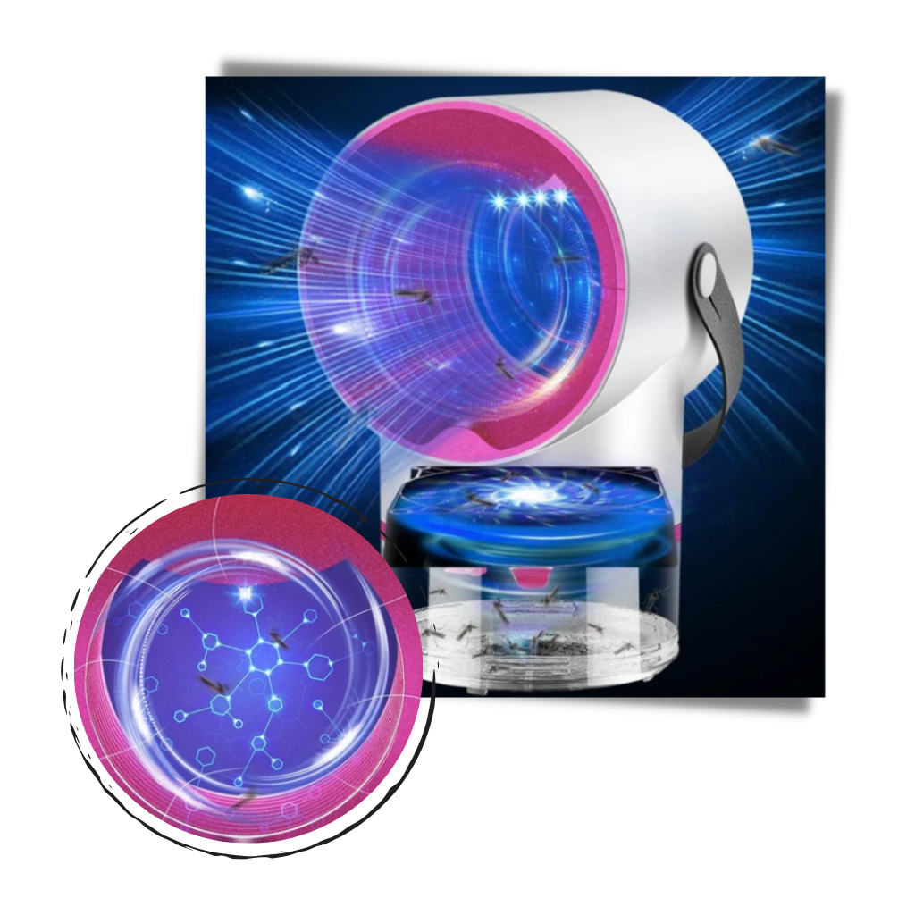 Lampada portatile a LED anti zanzare con manico - Ozerty