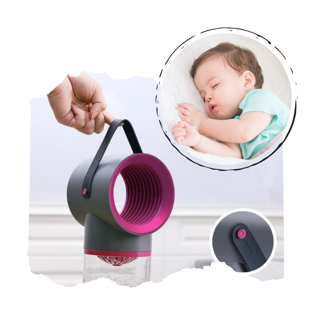 Lampada portatile a LED anti zanzare con manico - Ozerty