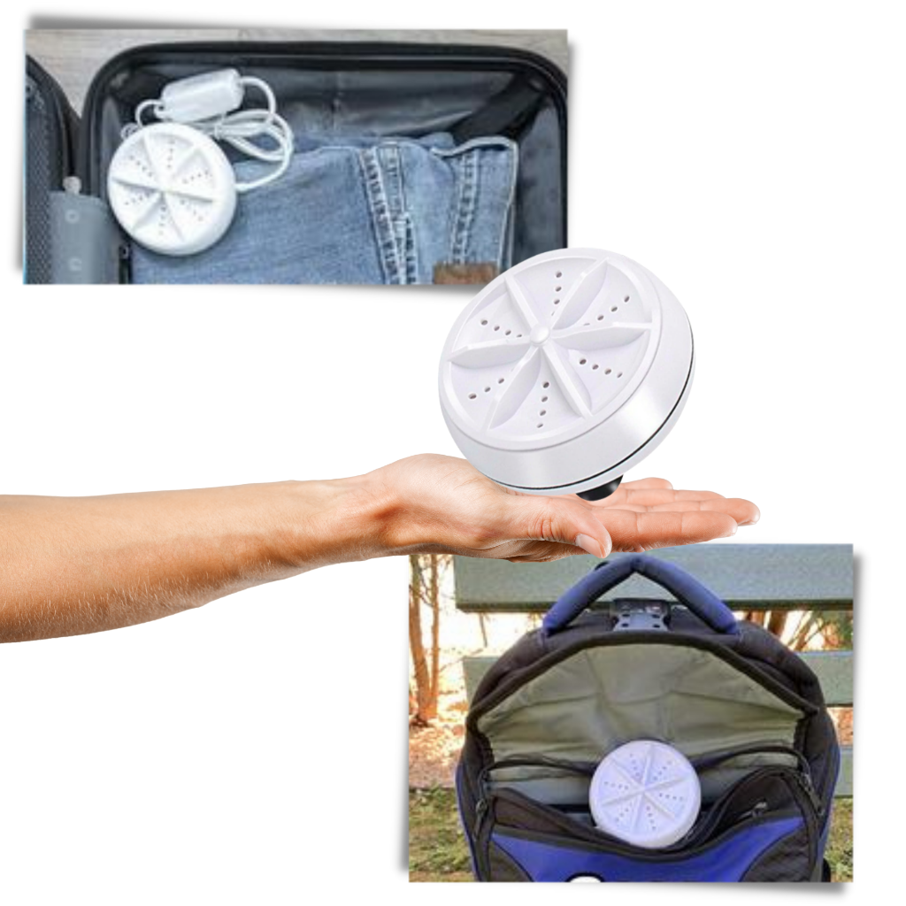 Lavastoviglie e lavatrice ad ultrasuoni portatile - Ozerty