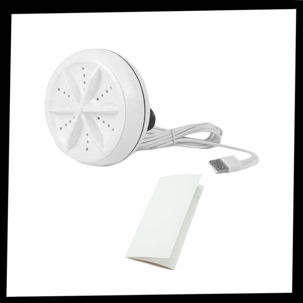 Lavastoviglie e lavatrice ad ultrasuoni portatile - Ozerty