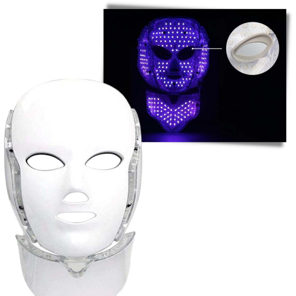 Maschera professionale di terapia della luce dei fotoni a LED - Ozerty
