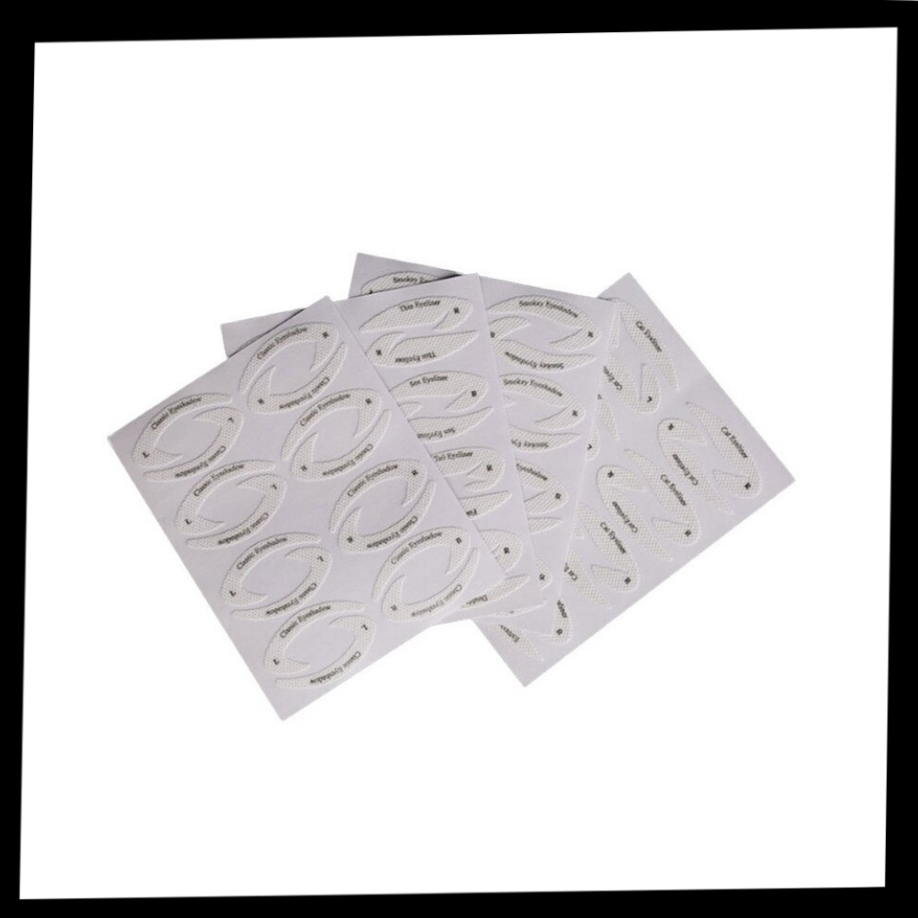 Confezione di stencil per eyeliner rapido - Ozerty