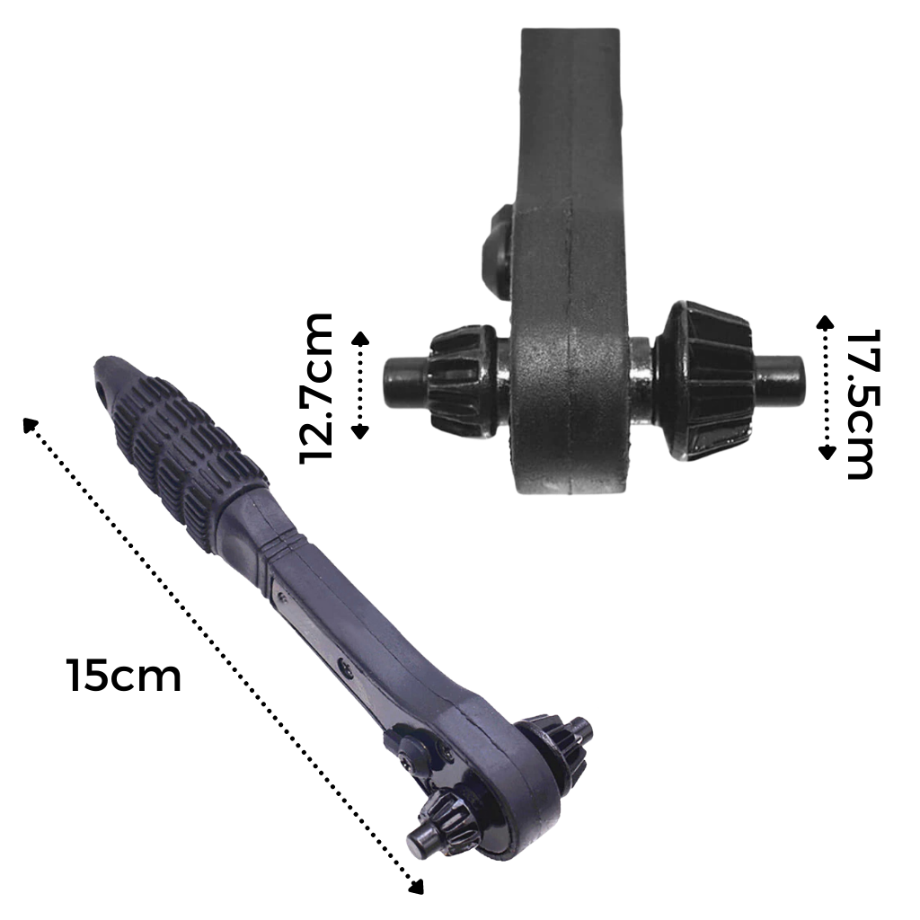 Chiave per mandrino a cricchetto - Ozerty