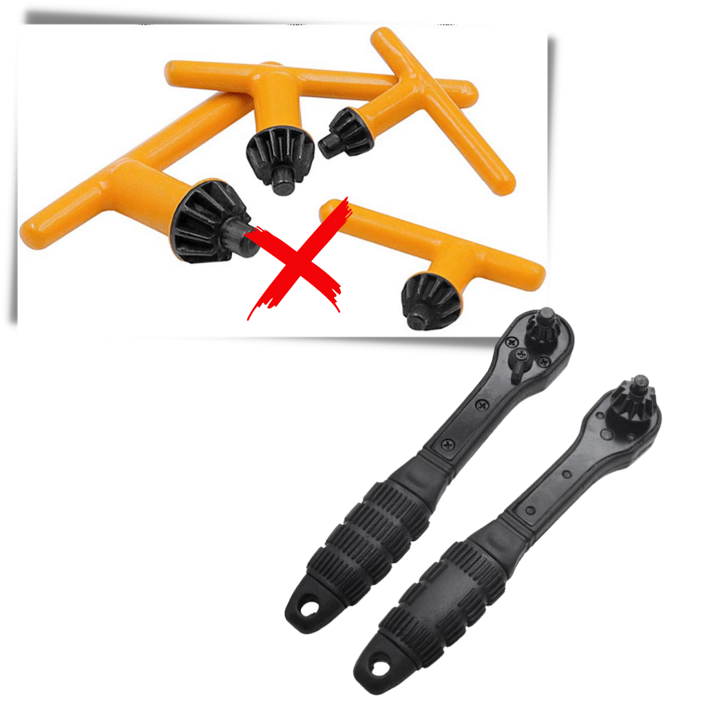 Chiave per mandrino a cricchetto - Ozerty