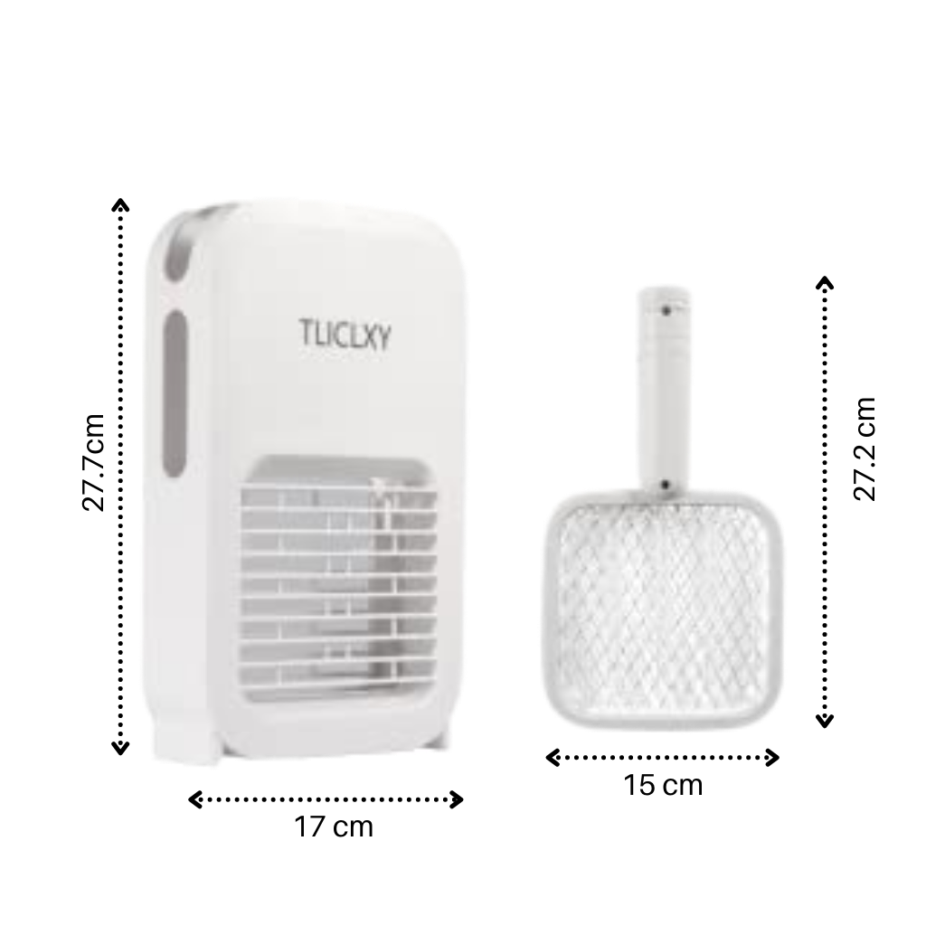 Insetticida elettrico per zanzare ricaricabile USB LED - Ozerty