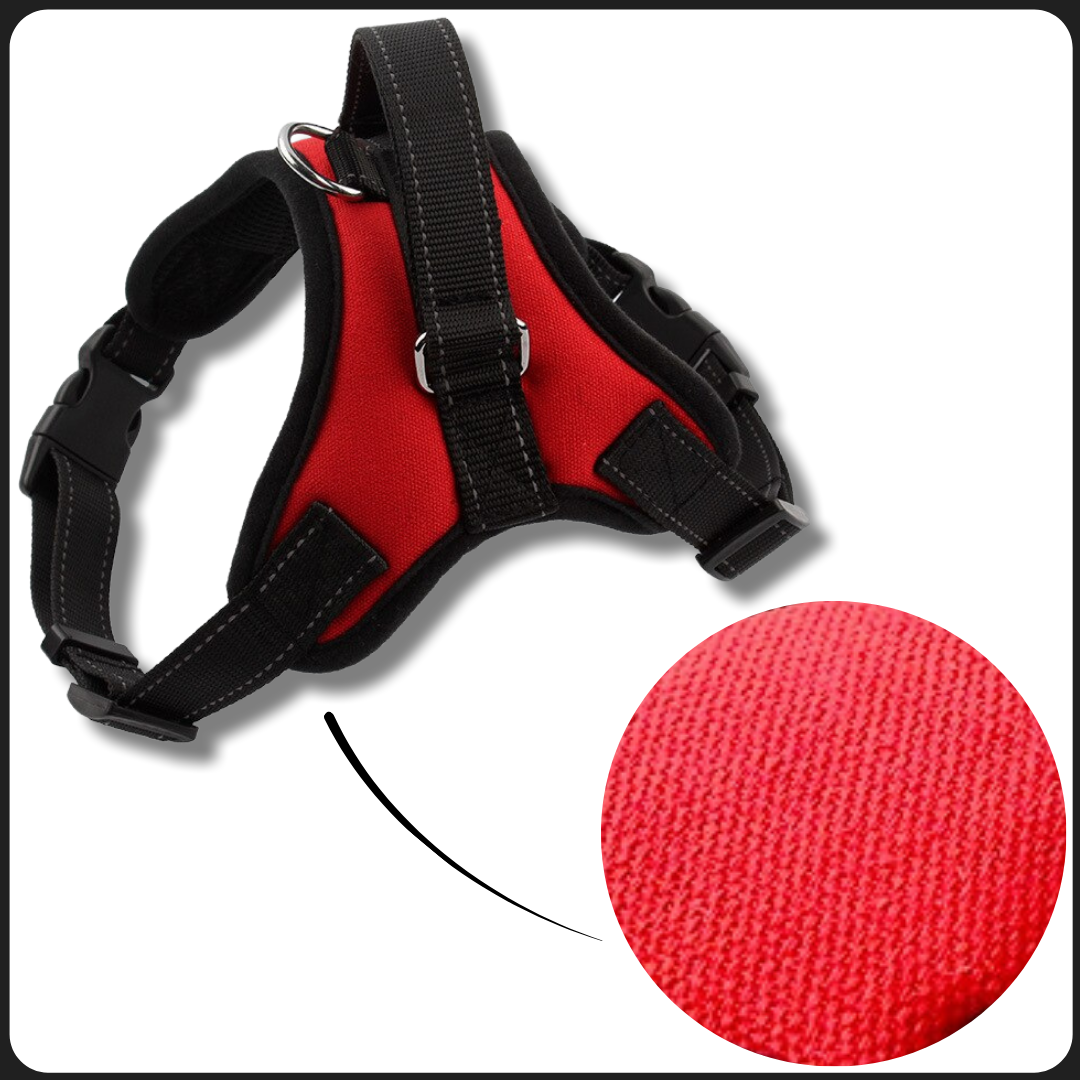 Imbracatura per cani a sella regolabile riflettente - Ozerty