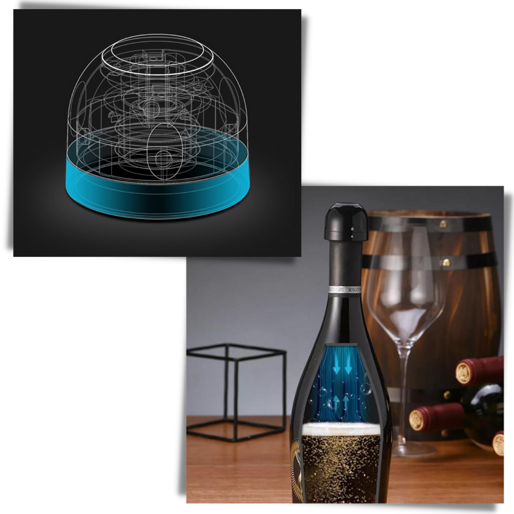 Tappo riutilizzabile per bottiglie - Ozerty