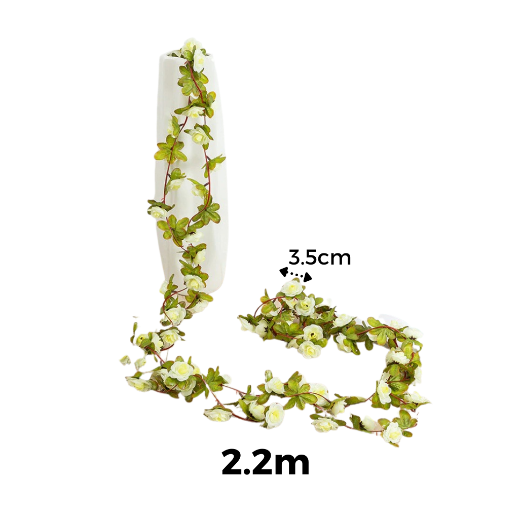 Ghirlanda di rose artificiali - Ozerty