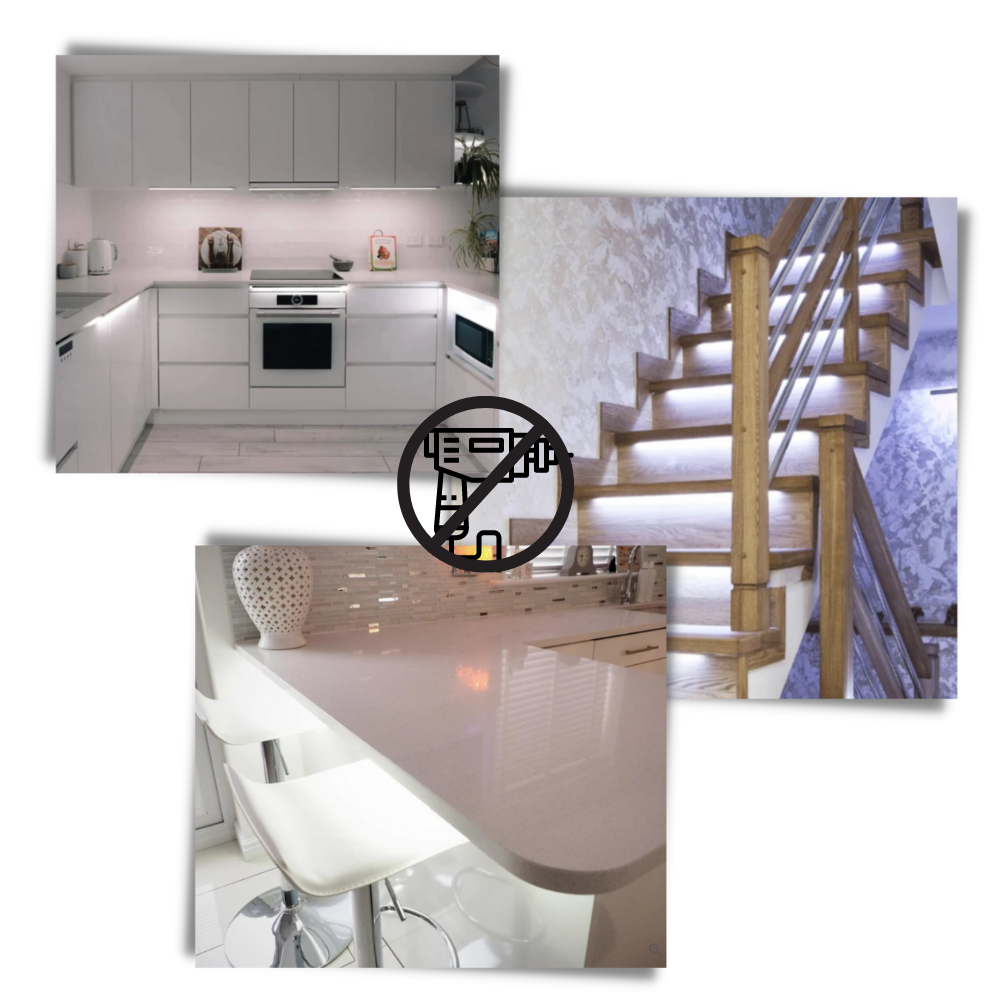 Sensore di movimento magnetico luce LED - Ozerty